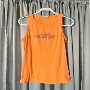 2000s Rhinestones tank